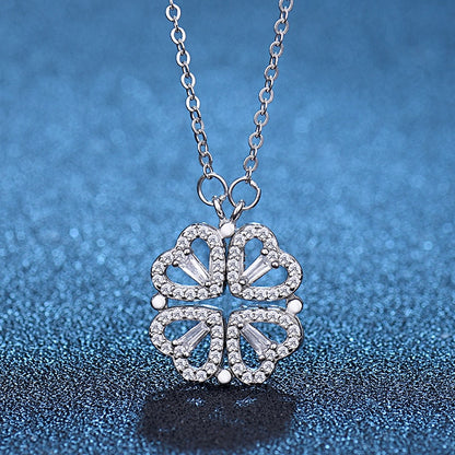 LuckyHeart Clover Necklace - DrewBryant™ Gifts -